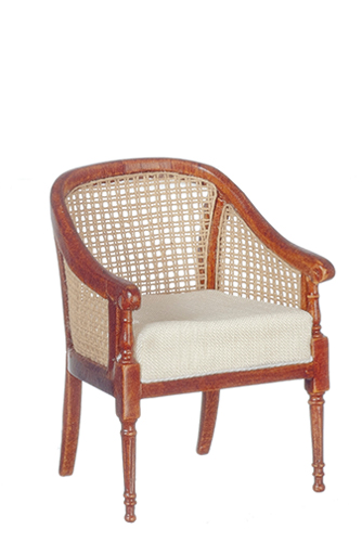 1850 Rococo Tub Chair, Walnut